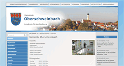Desktop Screenshot of oberschweinbach.de