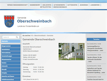 Tablet Screenshot of oberschweinbach.de